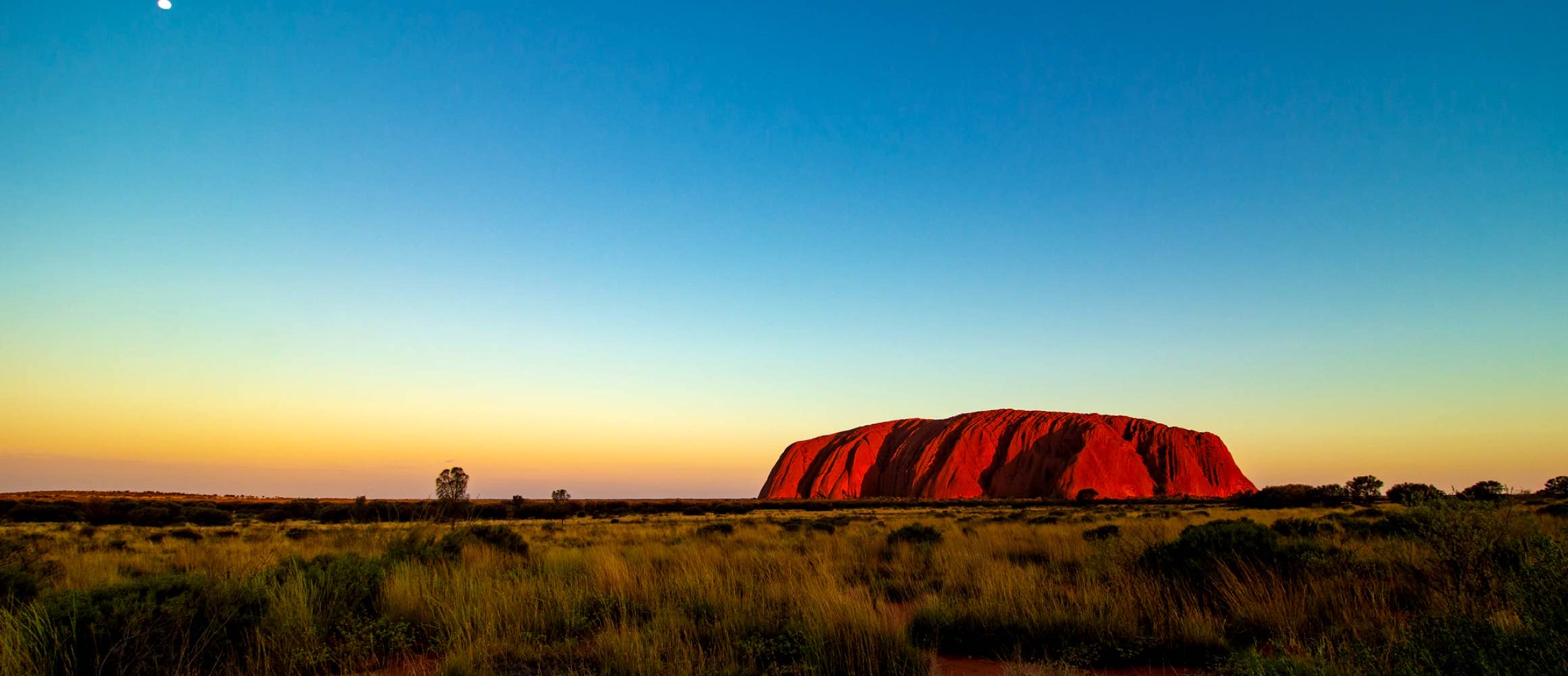 Ayers rock, Australia at Sunset