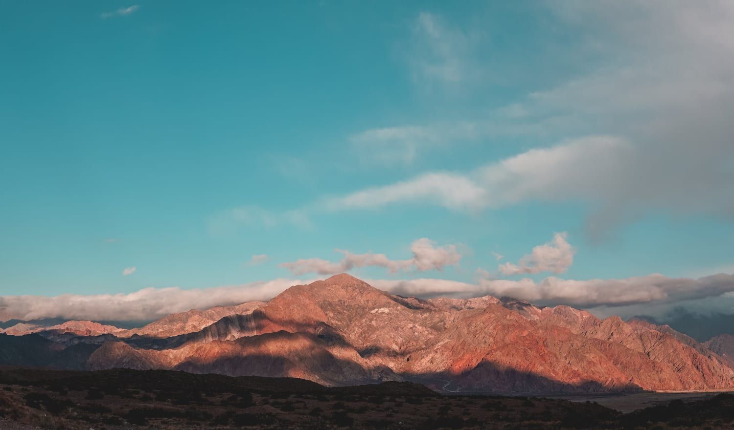 Heart warming pastel colors of Mendoza.