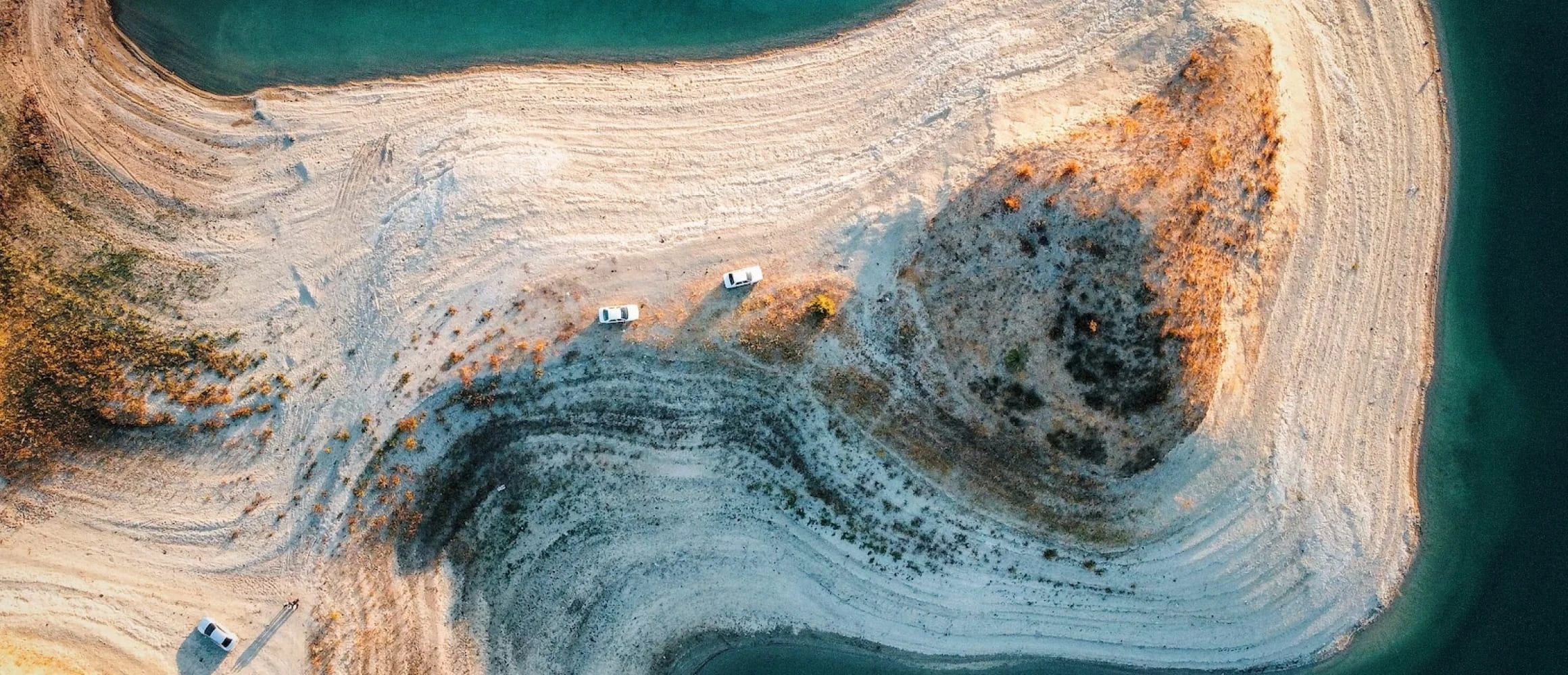 People honeymooning on an exotic island paradise