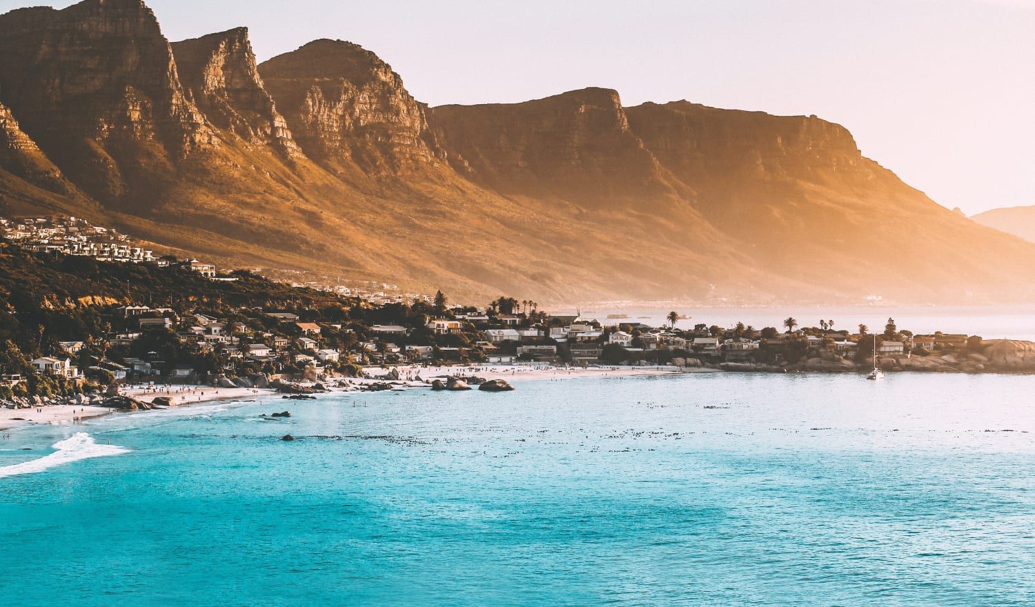 The stunning coastline of South Africa