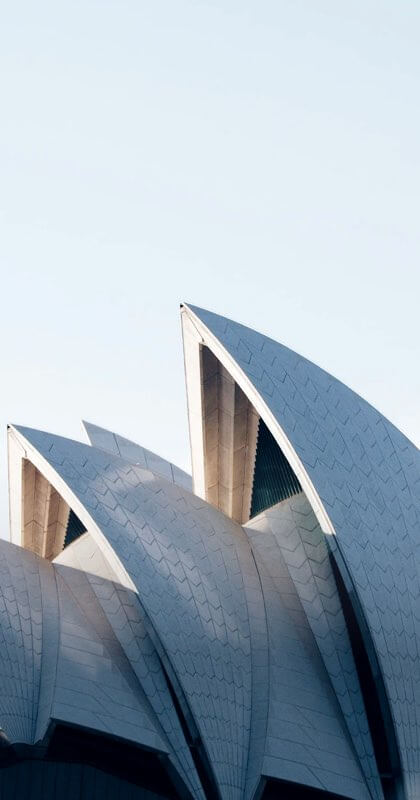Shiny sails of Sydney's Opera House