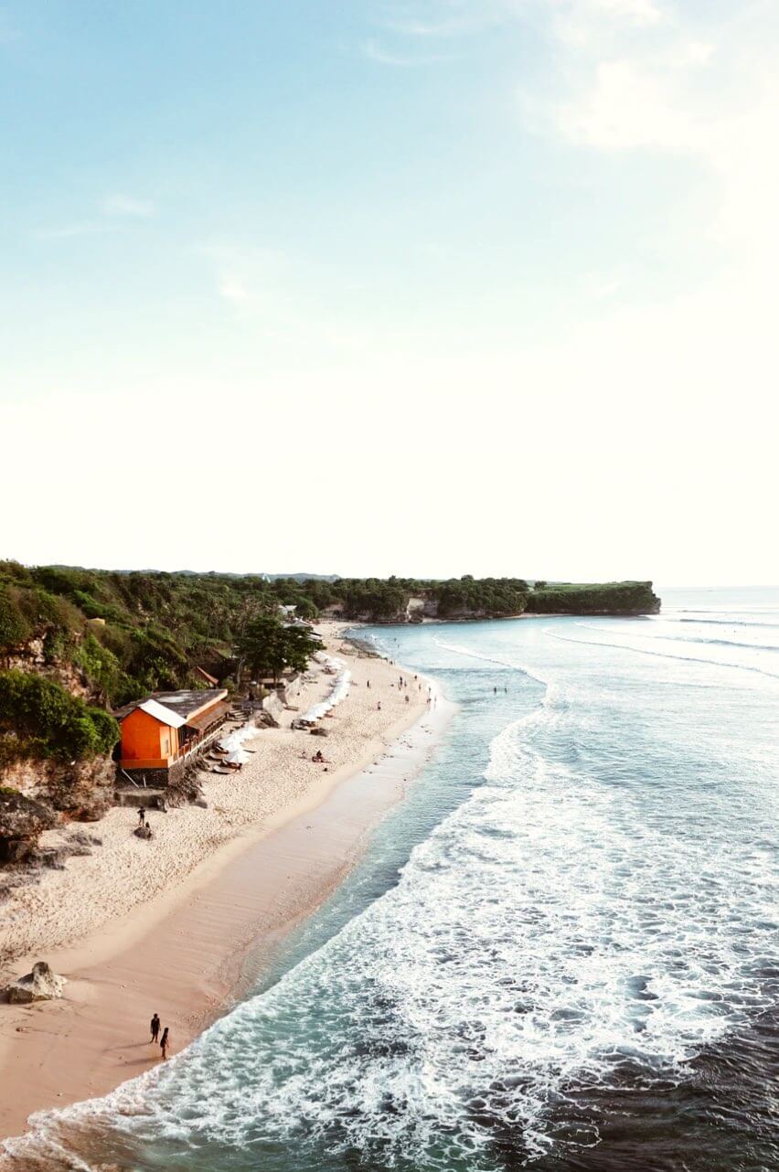 picturesque beach break