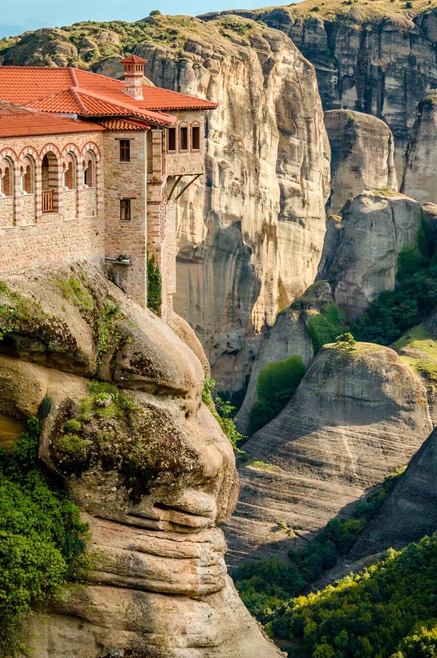 The mountains of Meteora, Greece