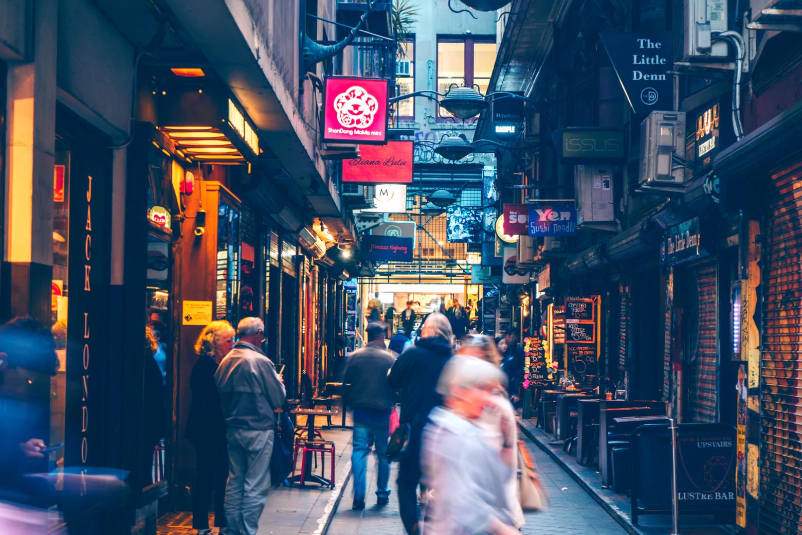 Melbourne's bustling cafe scene