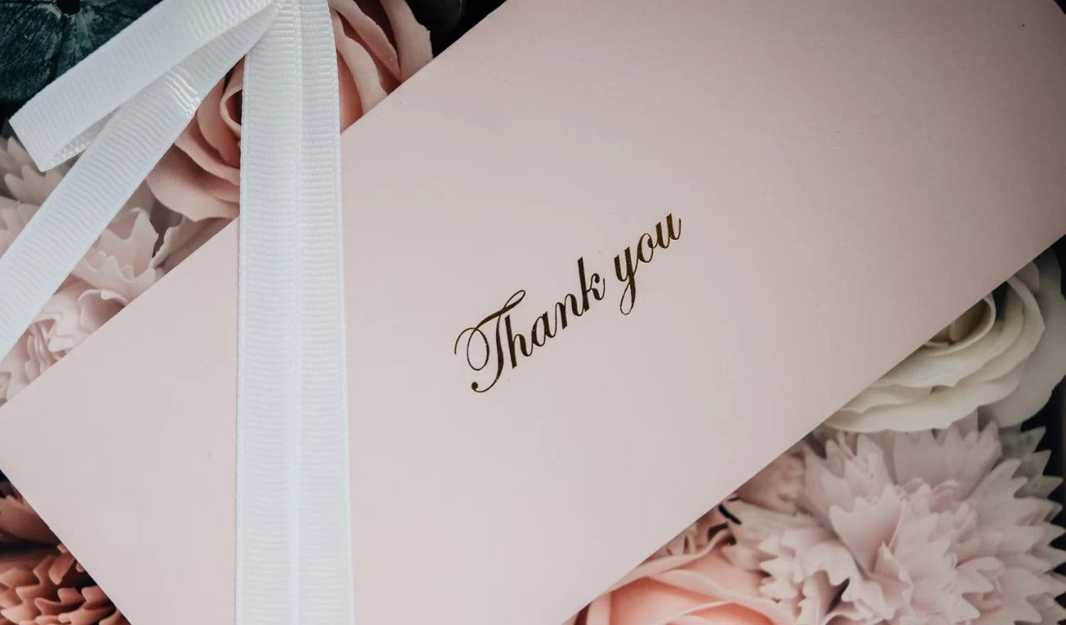 Thank you wedding card