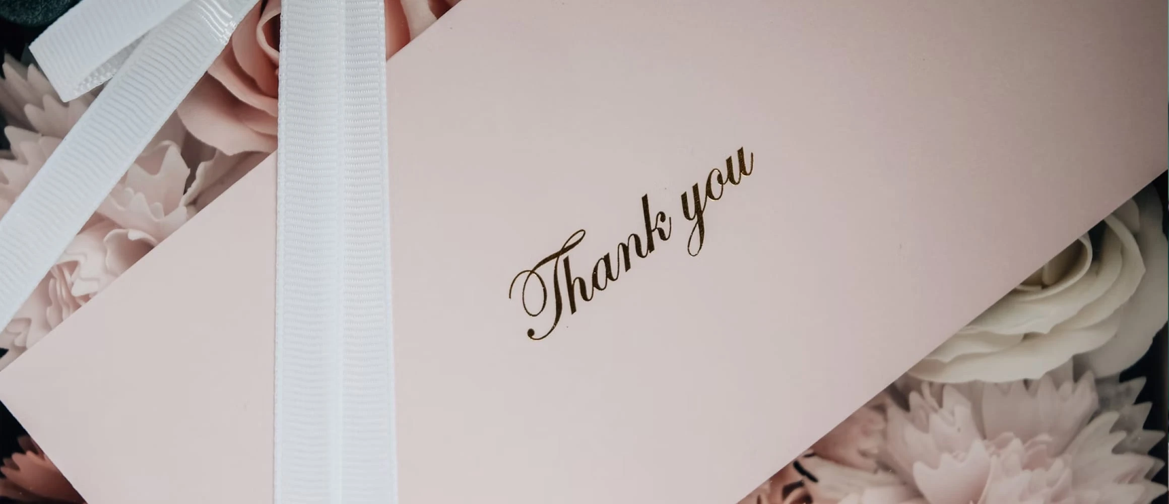 Thank you wedding card